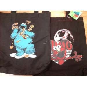  Cookie Monster and Elmo Bag Set 