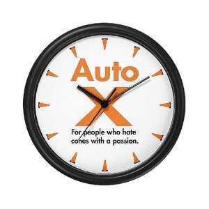  AutoX Autocross Wall Clock by 