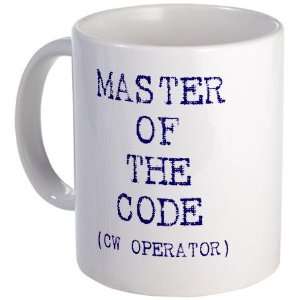  Master Of The Code CW Operat Hobbies Mug by  