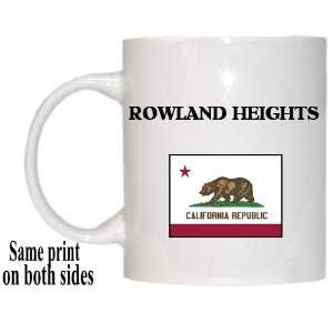  US State Flag   ROWLAND HEIGHTS, California (CA) Mug 