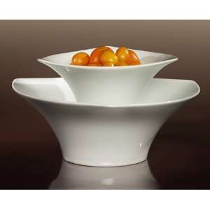  Belgium Triangle Serving Bowl, Set of 2, From Gallery 