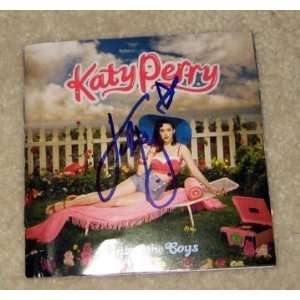 KATY PERRY signed AUTOGRAPHED #1 CD Cover 