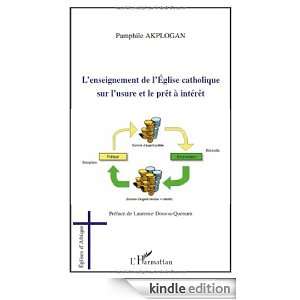   usure et le prêt a intérêt (Eglises dAfrique) (French Edition