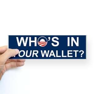  Wallet Sticker Bumper Anti obama Bumper Sticker by 