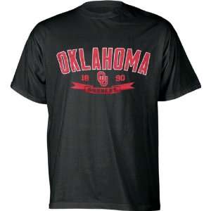    Oklahoma Sooners Black Cold Warhorse T Shirt
