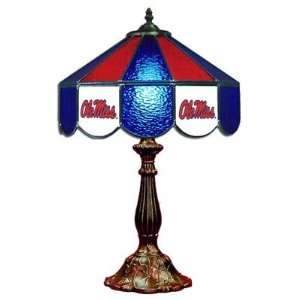 Sports Fan Products 7904TL OMS NCAA Ole Miss Rebels 14 Stained Glass 