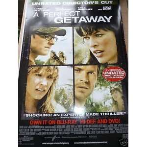  A Perfect Getaway Movie Poster 27 X 40 
