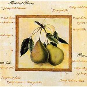  Minted Pears by Karyl Shields 6x6