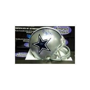   autographed Football Mini Helmet (Dallas Cowboys) 