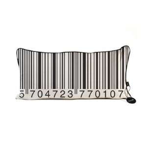  ferm LIVING 7010 Barcode Pillow in Black