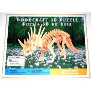  Dinosaur Puzzle, Looks Like a Styracosaurus (1 Each) 