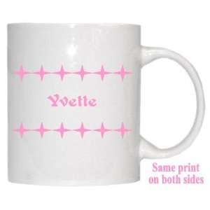  Personalized Name Gift   Yvette Mug 