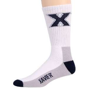  Xavier Musketeers Youth Tri Color Team Logo Tall Socks 