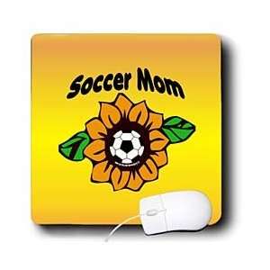 Deniska Designs Soccer   Soccer Mom Sunflower   Mouse Pads 