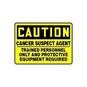  CAUTION CANCER SUSPECT AGENT TRAINED PERSONNEL ONLY AND 