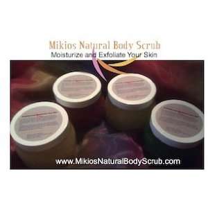   Natural Body Scrub   Signature Flavor called Tropical Yummy Beauty