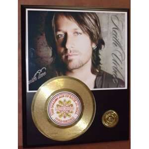  Keith Urban Youll Think of Me 24kt Gold 45 Record LTD 