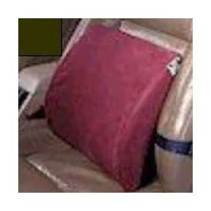 Standard Lumbar Cushion w/Beige Polycotton Zippered Cover & Strap   15 