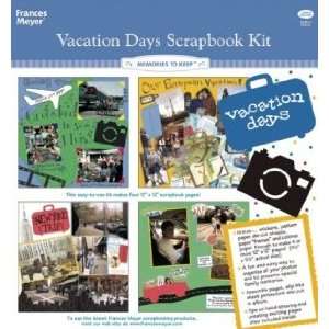 Memories to Keep Decorative Scrapbooking Page Kit   Vacation Days Kit