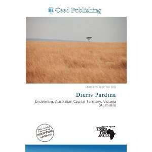  Diuris Pardina (9786138465423) Aaron Philippe Toll Books