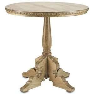  Currey and Company 3013 Southall   Table, Natural/White 