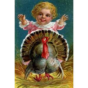  Thanksgiving Greetings 16X24 Giclee Paper