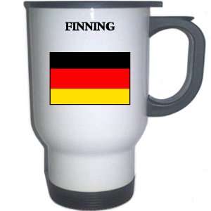  Germany   FINNING White Stainless Steel Mug Everything 