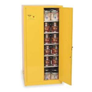  EAGLE YPI 62 Safety Cabinet,Can,96 G,Yellow