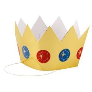   By Creative Converting Gold Foil Crowns (6 count) 