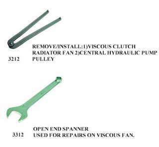 Pin Wrench and Fan Tools set (2) VW Volkswagen Audi  
