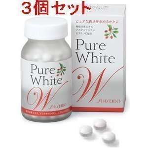  Shiseido Pure White W For Shiny Skin 270 Tablets 3 Set 