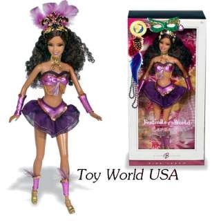 Barbie~DOTW~Festivals of the World~Carnaval Brazil Doll  