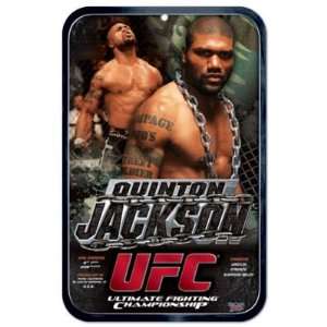  UFC Quinton Rampage Jackson 11 x 17 Sign Everything 
