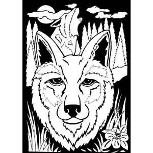  Color In Velvet Poster 6X9 Wolf (VP115769 72)