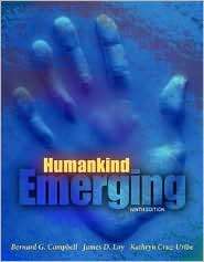 Humankind Emerging, (0205423809), Bernard G. Campbell, Textbooks 