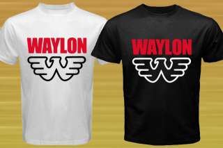 New Waylon Jennings Country Music T Shirt Size S M L XL 2XL 3XL  