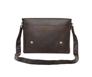 Classic Leather Bag Messenger Laptop Case Mailbag Bookbags New  