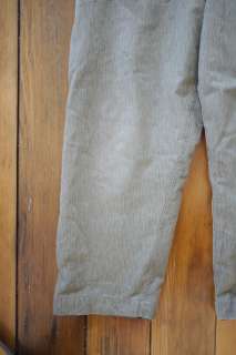 Vtg EAST GERMAN MILITARY Rain Camo Quilted Thermal PANTS & Supenders 