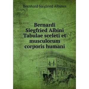  Bernardi Siegfried Albini Tabulae sceleti et musculorum 