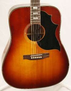  70s Gibson USA SJ Deluxe Acoustic Guitar Cherry Sunburst w/HSC  