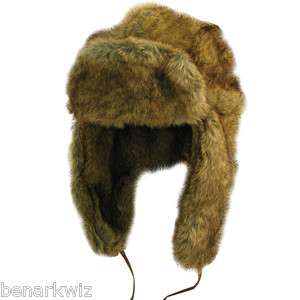 Kakadu Fur Huskie   Bomber Hat   Fur Faux Rabbit   Chin straps  