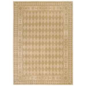  Rugstudio Famous Maker 38490 Beige 7 5 Round Area Rug 