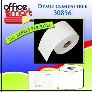 Rolls Dymo compatible 30856 (250 labels per roll )