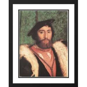 Holbein, Hans (Younger) 28x36 Framed and Double Matted The Ambassadors 