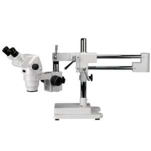 7x 45x Binocular Stereo Microscope on 3D Boom  
