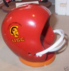 1970s USC National Champions Football Helmet Bank  
