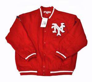 New York NY Red Varsity Baseball Jacket (All sizes)  