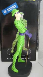   RIDDLER STATUE Figurine Maquette w/BOX RARE★WB Batman Joker  