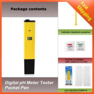 NEW MINI Pen Type pH Meter Digital Tester USA   