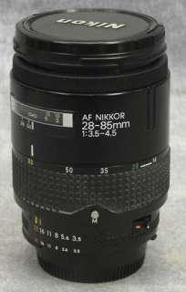 Nikkor Nikon Macro Zoom 28 85mm f3.5   f4.5 AF Lens in Original Box 